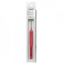 Tulip bead crochet - 0,90 with cusion grip - NR. 8 Red